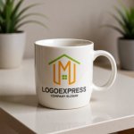 画像12: Mと家型が融合したのロゴ (12)