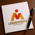 画像6: Mと人型が織りなすのロゴ (6)