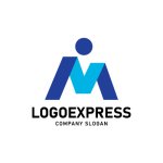 画像3: Mと人型が織りなすのロゴ (3)