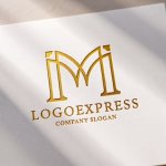 画像11: Mと構造美が融合したの建築ロゴ (11)