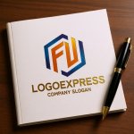 画像6: FUの六角形ロゴ (6)