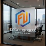 画像11: FUの六角形ロゴ (11)