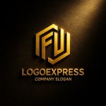 画像12: FUの六角形ロゴ (12)