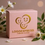 画像10: ３つの笑顔が繋がるカラフルなロゴ (10)