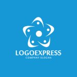 画像4: 星形の人々が集まるロゴ (4)