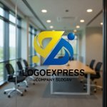 画像9: アルファベットDと人が繋がるロゴ (9)