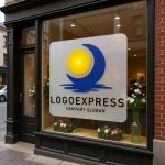 画像7: 太陽と月が水面に映る幻想的なロゴ (7)