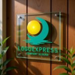 画像11: 太陽と月が水面に映る幻想的なロゴ (11)