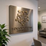 画像13: 5つのハートと星が輝く人々のロゴ (13)