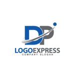 画像1: 青とグレーのDPロゴ (1)