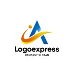 画像1: 青Aとオレンジラインの未来ロゴ (1)