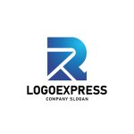 画像1: 青矢印Rシャープテクノロジーロゴ (1)