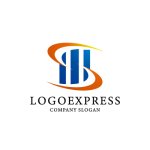 画像1: 建物のような「M」を囲む「S」のロゴ (1)