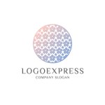 画像1: 桜柄ロゴ (1)