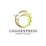 画像1: サークル稲穂ロゴ (1)