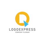 画像1: QDの円と矢印のロゴ (1)