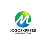 画像1: 円形 "M"ロゴ (1)