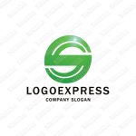 画像1: 円とSの近未来のロゴ (1)