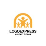 画像1: 家族の繋がりと成長を見守るアーチロゴ (1)