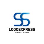 画像1: 信頼と繋がりを象徴する洗練されたSSロゴ (1)