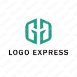 画像1: クールなダブルGのロゴ (1)