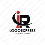 画像1: クールな i と R のロゴ (1)