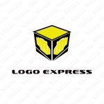 画像1: 立方体と拳のロゴ (1)