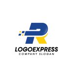 画像1: デジタルのRロゴ (1)