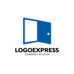 画像1: ドアのロゴ (1)