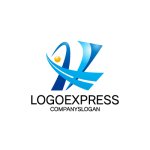 画像1: 躍動感あふれるKのロゴ (1)