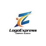 画像1: ダイナミックな人物とZロゴ (1)