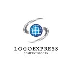 画像1: 地球を包み込むSロゴ (1)