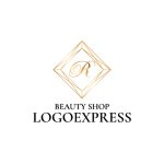 画像1: エレガントな「R」のロゴ (1)