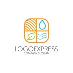 画像1: 自然の恵みを凝縮した、４つのエレメントのロゴ (1)