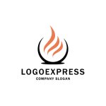 画像1: 炎のロゴ (1)