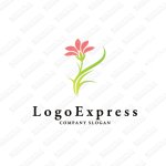 画像1: 花の優美なロゴ (1)