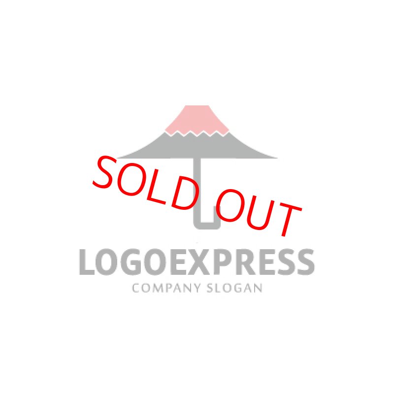 画像1: 富士山と傘のロゴ (1)