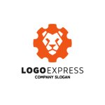 画像1: ギアライオンロゴ (1)