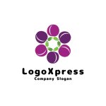 画像1: プルーンの輪のロゴ (1)