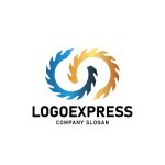 画像1: 連結する鋸刃と無限のロゴ (1)