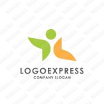 画像1: 人の優しいサポートのロゴ (1)