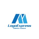 画像1: 革新的な幾何学的なMロゴ (1)