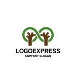 画像1: 無限に成長する木のロゴ (1)