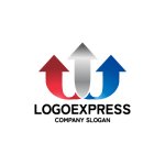 画像1: 多様な成長を導くWの矢印ロゴ (1)