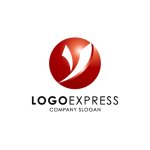 画像1: 成長を象徴するY字型の円形ロゴ (1)