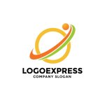 画像1: グローバルなつながりと成長を表すO型ロゴ (1)