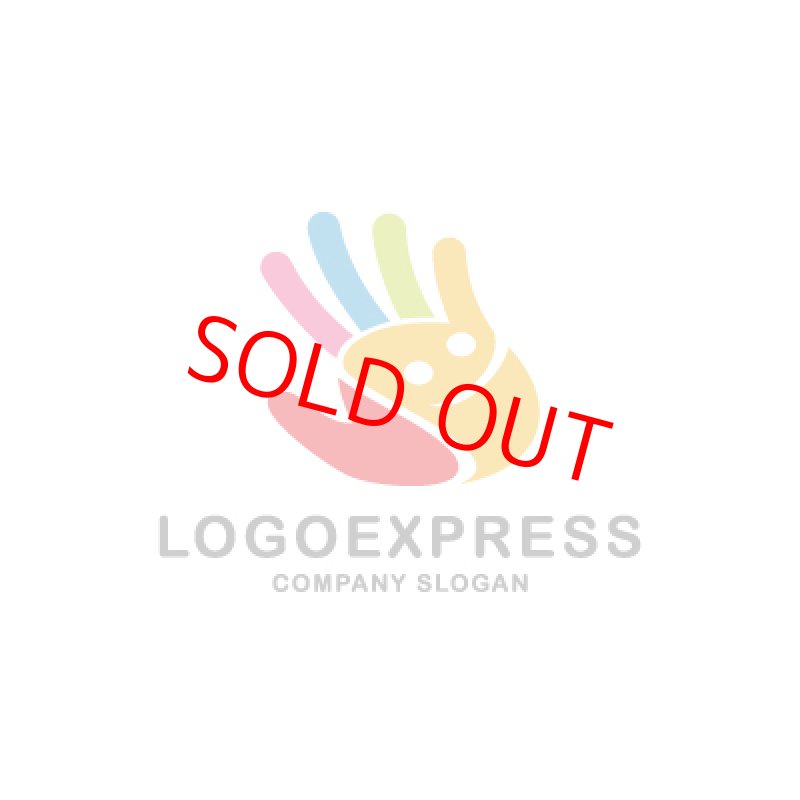 画像1: 手と笑顔のロゴ (1)