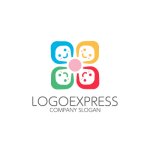 画像1: ハッピーソサエティフラワーロゴ (1)