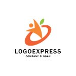 画像1: 健康的な人のロゴ (1)