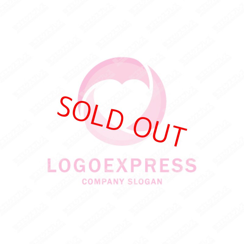 画像1: ハートを人の輪で囲んでいることをイメージしたロゴ (1)